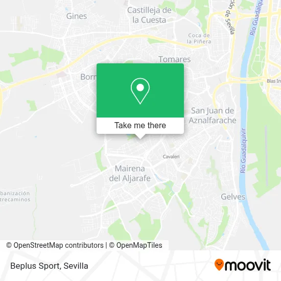 Beplus Sport map