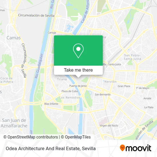 Odea Architecture And Real Estate map