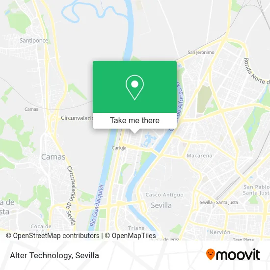 Alter Technology map