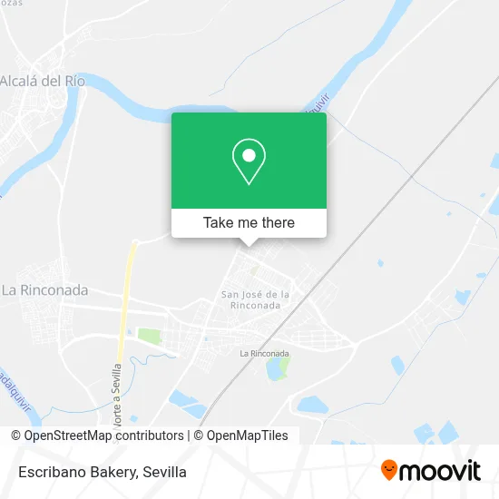 Escribano Bakery map