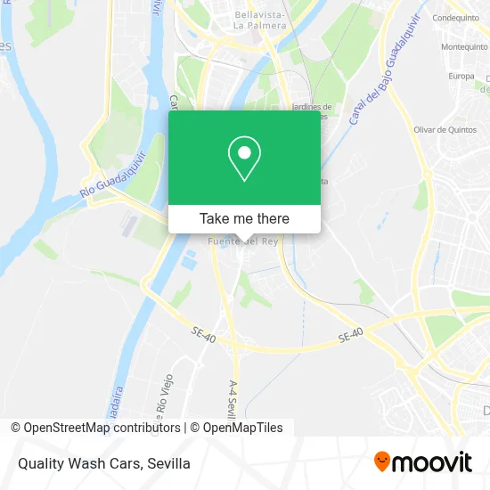 Quality Wash Cars map