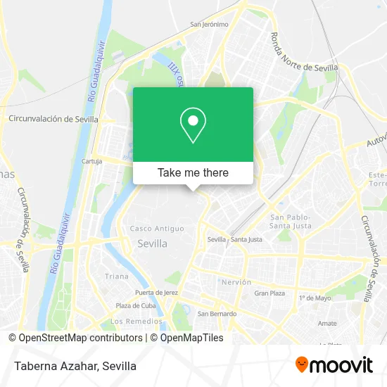 Taberna Azahar map