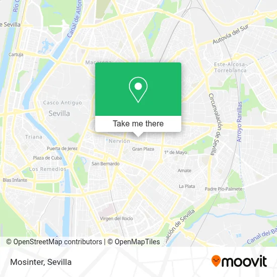 Mosinter map