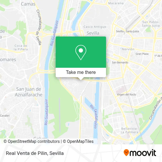 Real Venta de Pilin map