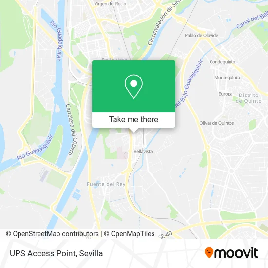 mapa Ups Access Point