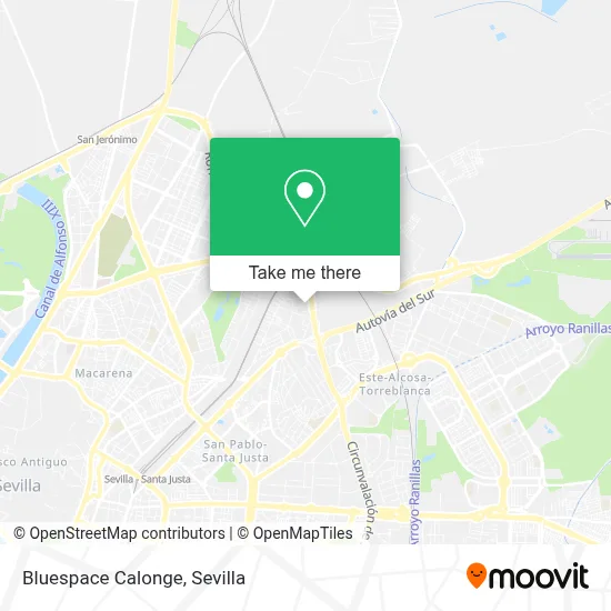 Bluespace Calonge map