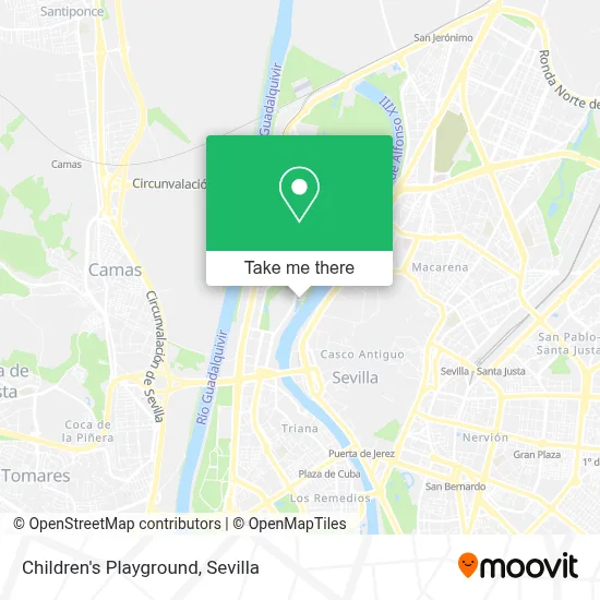 Parque Infantil map