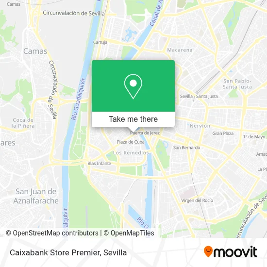Caixabank Store Premier map