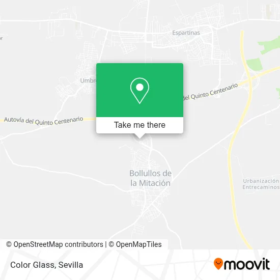 Color Glass map