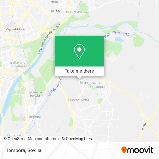 Tempora map