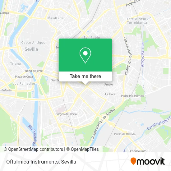 Oftalmica Instruments map