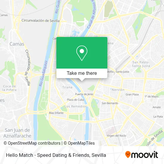 Hello Match - Speed Dating & Friends map