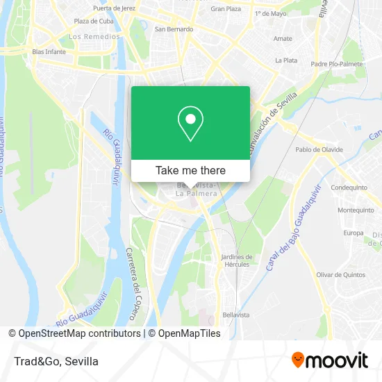 Trad&Go map