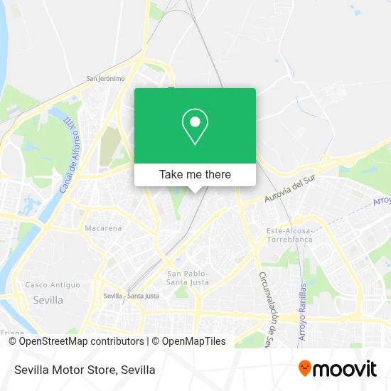 Sevilla Motor Store map