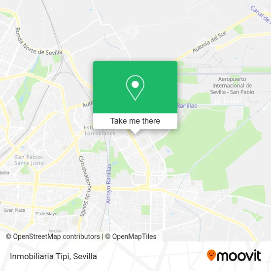 Inmobiliaria Tipi map