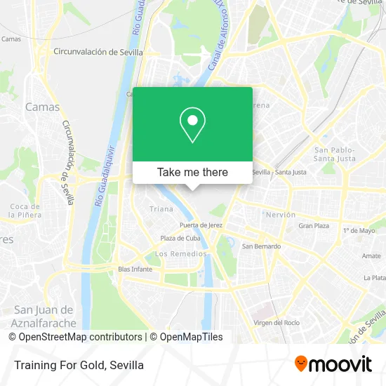 Training For Gold map