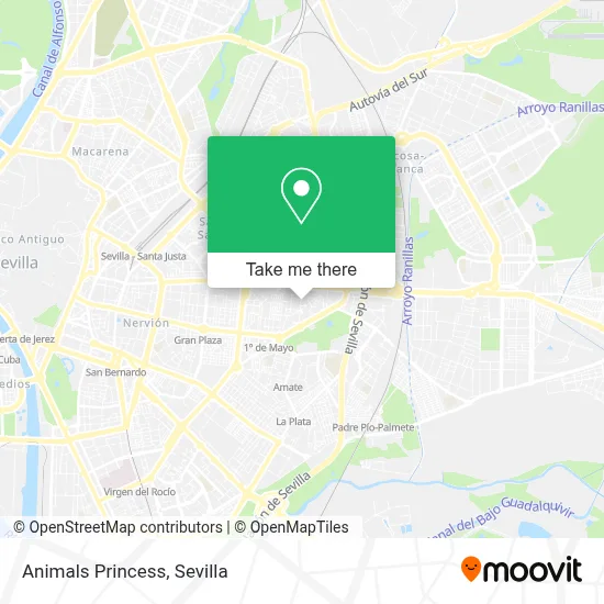 Animals Princess map