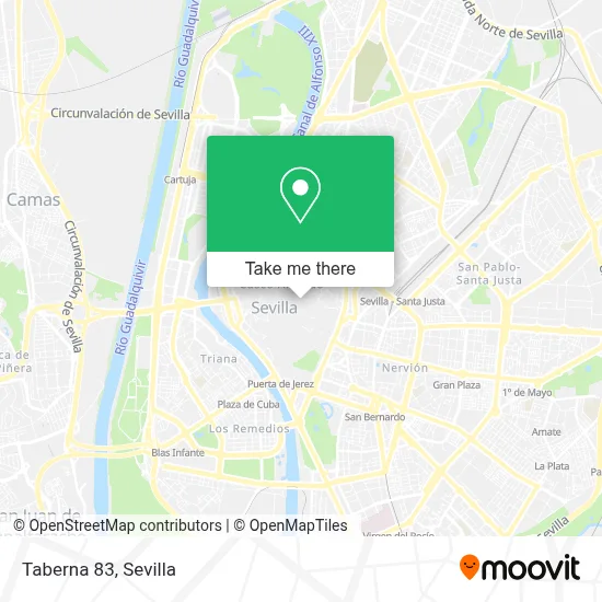 Taberna 83 map