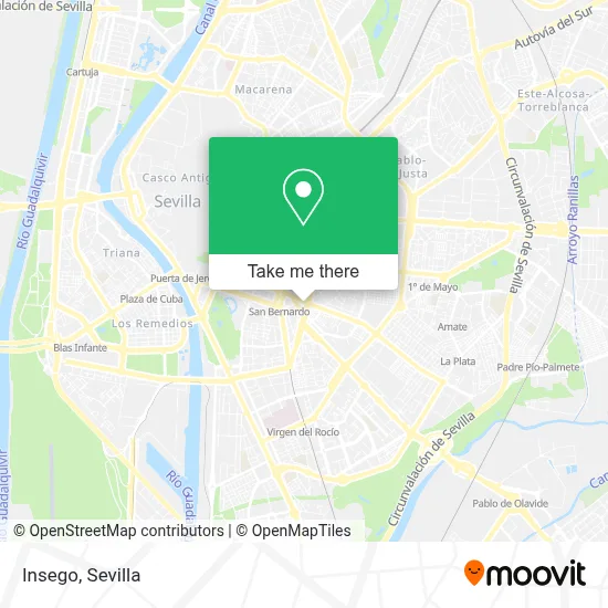 Insego map