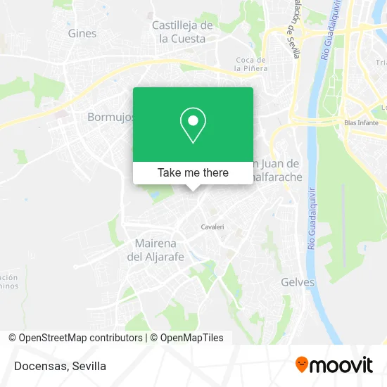 Docensas map