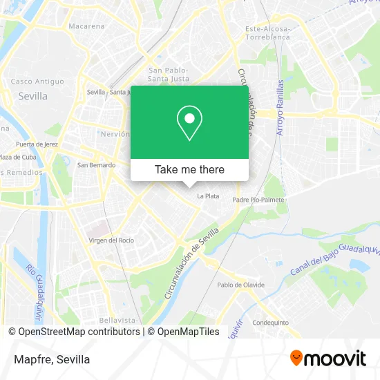 Mapfre map