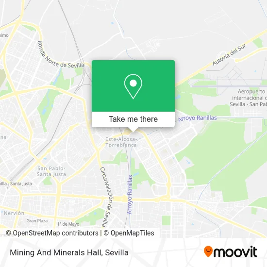 Mining And Minerals Hall map