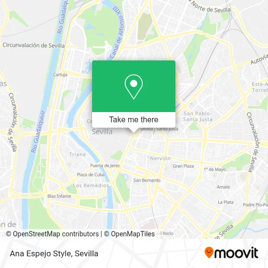 Ana Espejo Style map