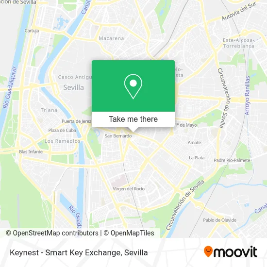 Keynest - Smart Key Exchange map