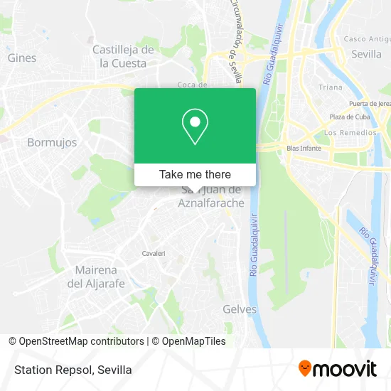 Station Repsol map