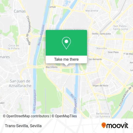 Trans-Sevilla map