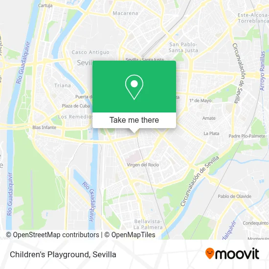 Parque Infantil map