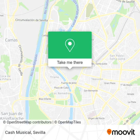 Cash Musical map