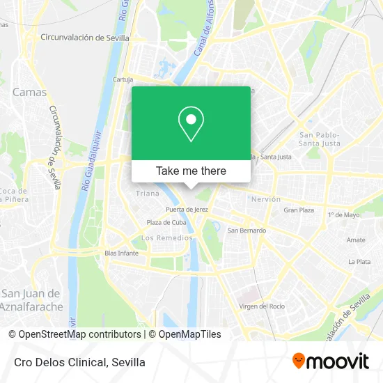 Cro Delos Clinical map