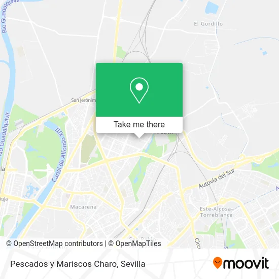 Pescados y Mariscos Charo map