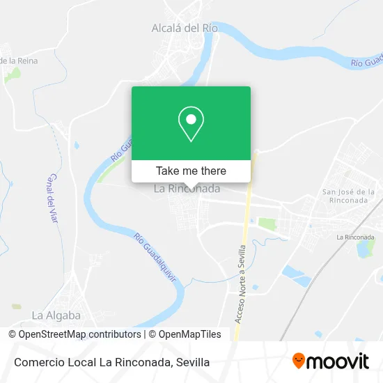 Comercio Local La Rinconada map