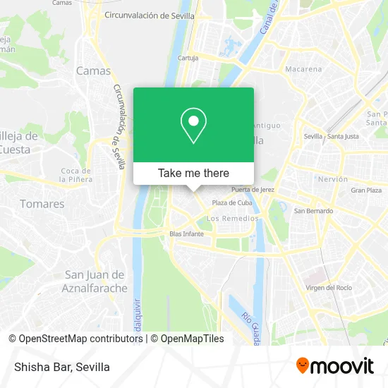 Shisha Bar map