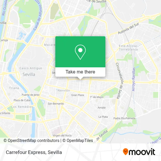 Carrefour Express map