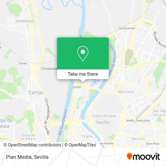 Plan Media map