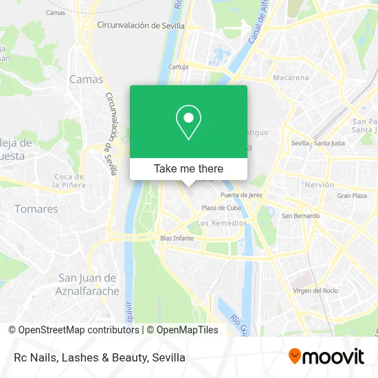 Rc Nails, Lashes & Beauty map