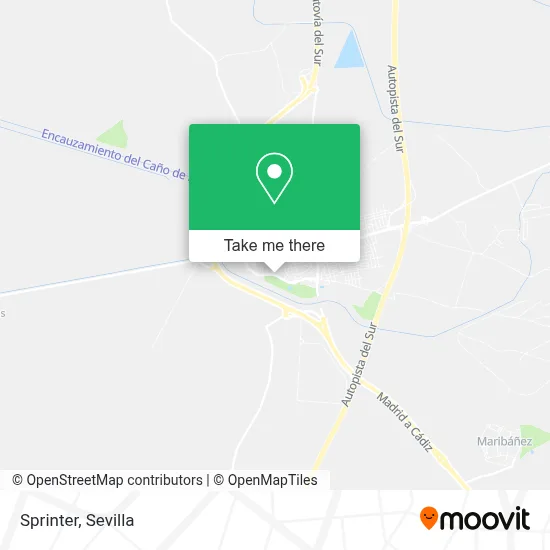 Sprinter map