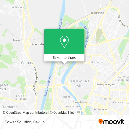 Power Solution map