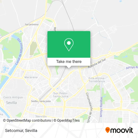 Setcomur map