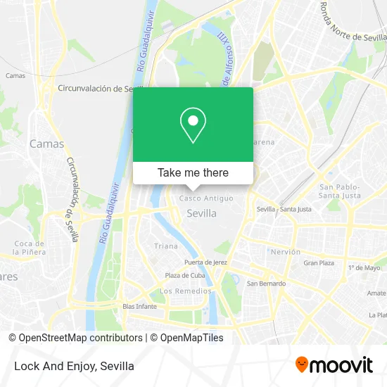 Lock And Enjoy map