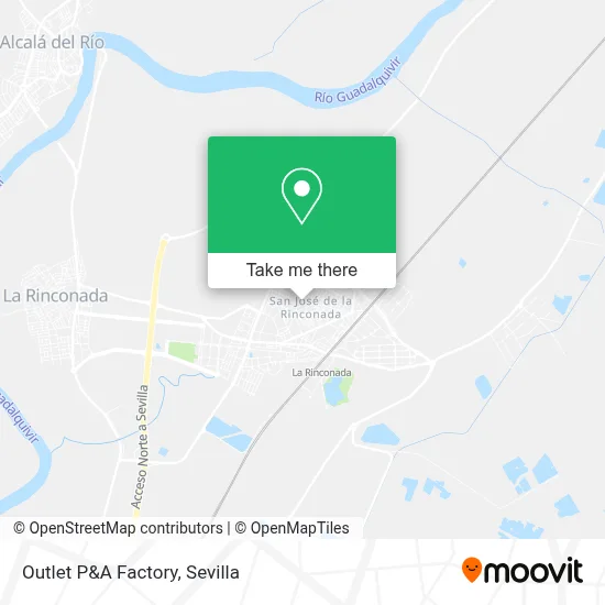 Outlet P&A Factory map