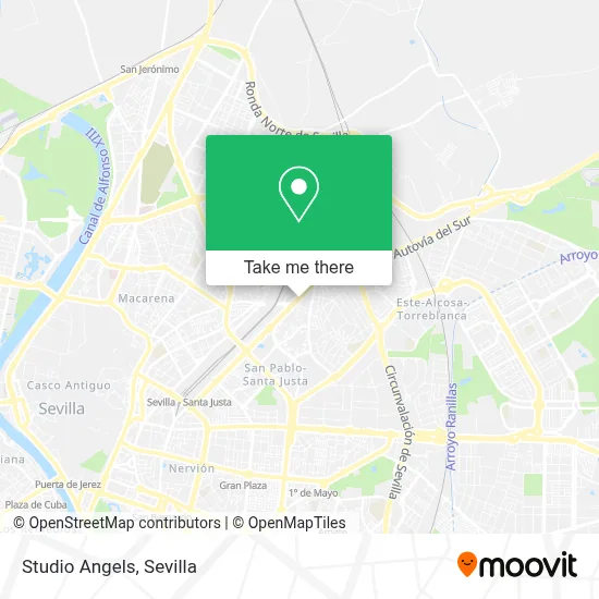 Studio Angels map