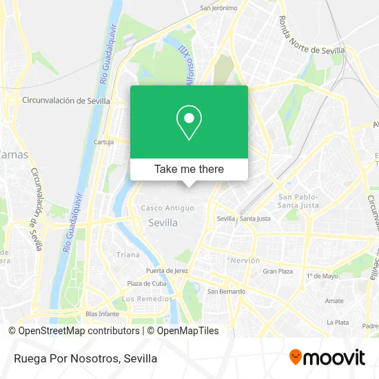 Ruega Por Nosotros map