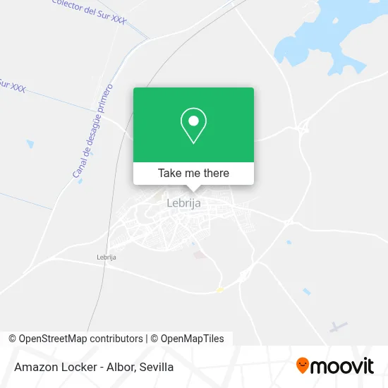 Amazon Locker - Albor map