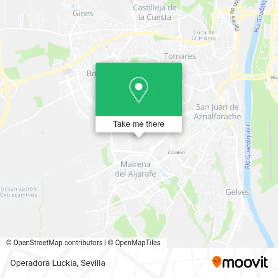 Operadora Luckia map
