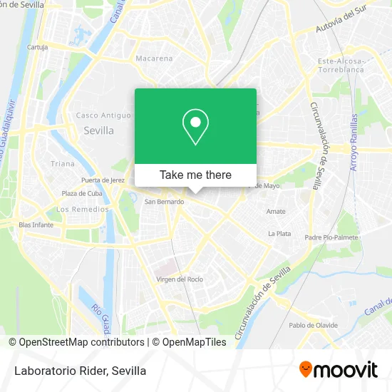 Laboratorio Rider map