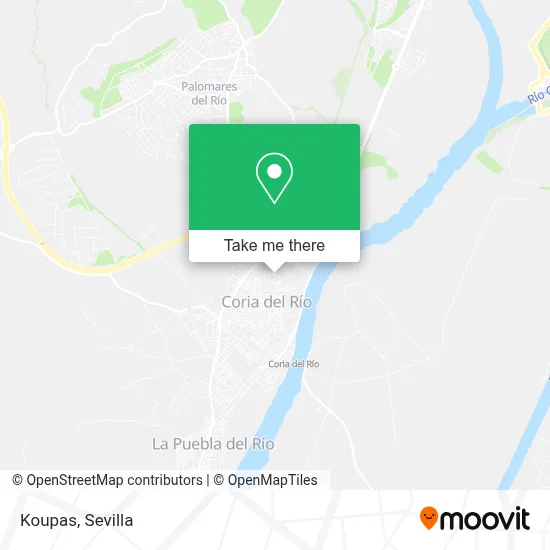 Koupas map